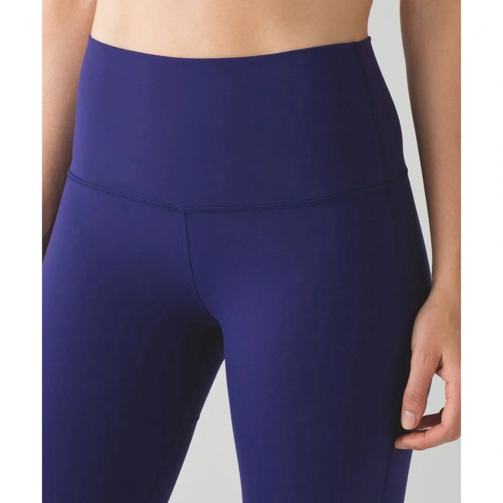 Lululemon Essential Rhythm Crop Emperor Blue - Picture 3 of 12